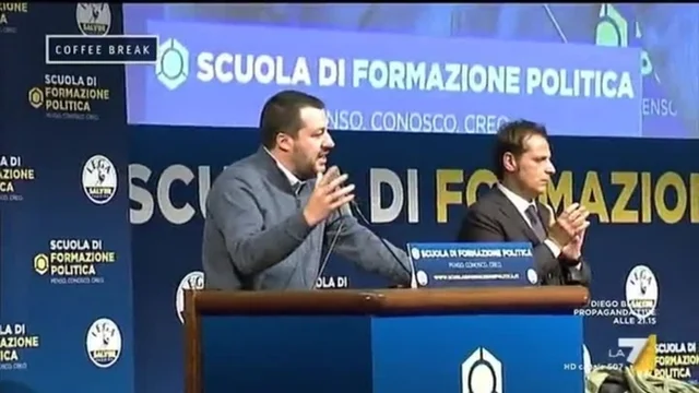 La nuova battaglia di Matteo Salvini: 'Non esistono droghe che fanno bene'