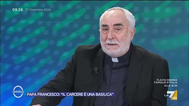 Papa Francesco: "Il carcere è una basilica" - Omnibus, 27/12/2024