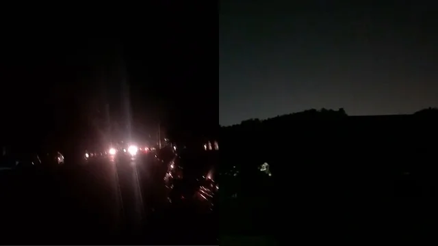 Catania, enorme blackout elettrico: il video