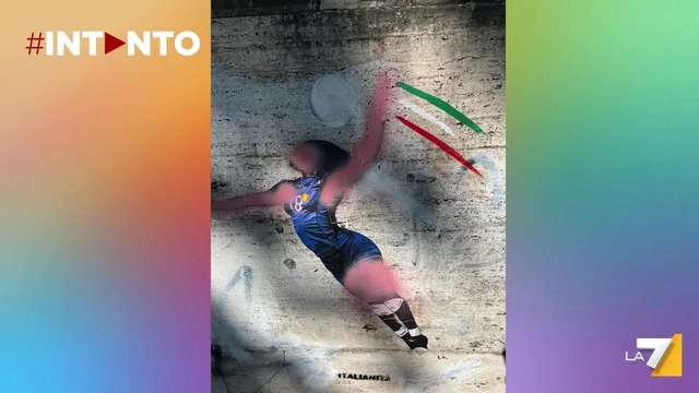 Vandalizzato il murale “Italianità” dedicato a Paola Egonu: verniciato di rosa nella notte