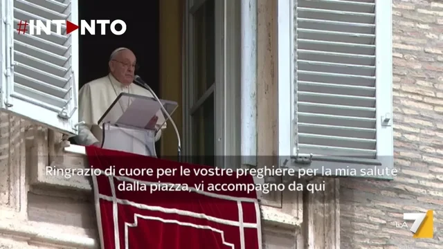Papa Francesco ringrazia per le preghiere, il primo audio dopo il ricovero