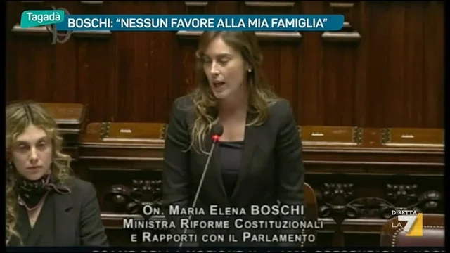 Boschi:'Nessun favore alla mia famiglia'