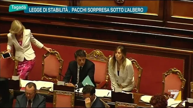 Legge di stabilità, pacchi-sorpresa sotto l’albero