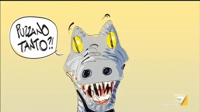 Il cartoon del genio Makkox: "...l'importante è chi ride per ultimo"