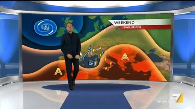 Il meteo della sera del 29 agosto