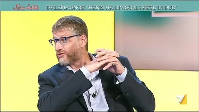 Giuli: 'D'Alema ha affondato la bicamerale e ora critica la riforma di Renzi'