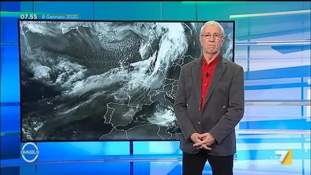 Previsioni del tempo del 08/01/2020