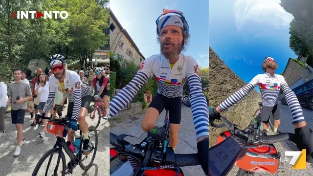 Jovanotti torna sulla sua bici dopo l'incidente: “Sono emozionato”