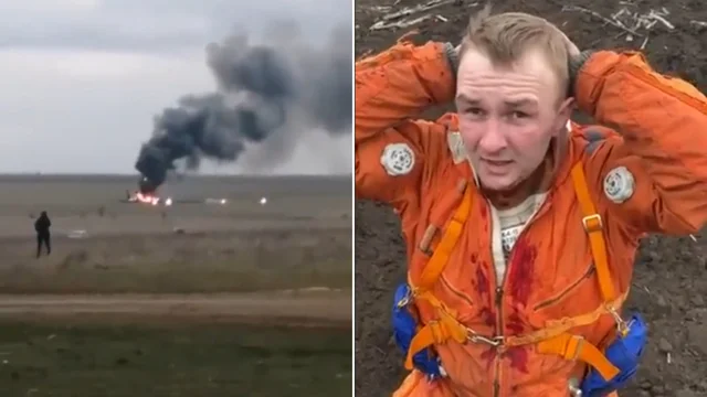 Ucraina, abbattuto aereo russo e catturato il pilota