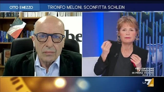 Trionfo Meloni, sconfitta Schlein - Otto e Mezzo - Puntata del 29/05/2023