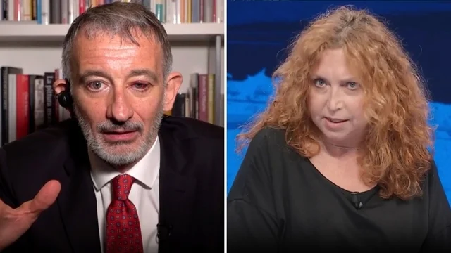 Scontro a In Onda tra Senaldi e Delia su Israele: "Non sono cortese ma dico la verità, a differenza sua"