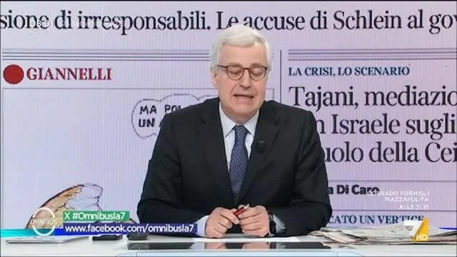 Omnibus Dibattito - Puntata del 25/9/2025
