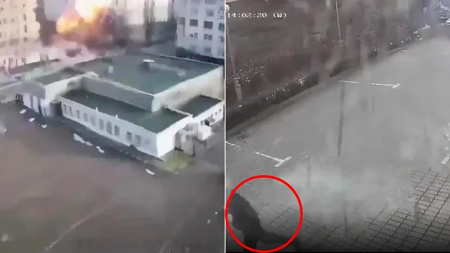 Kiev, distrutto il Palazzo Nazionale delle Arti: le immagini inquietanti