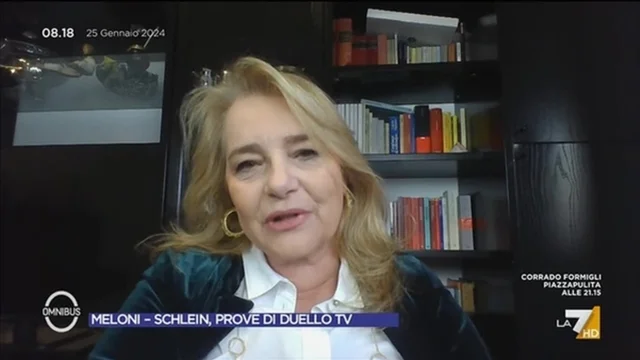 Meloni - Schlein prove di duello tv - Omnibus 25/01/2024