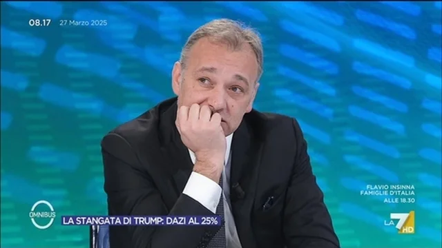 La stangata di Trump, dazi al 25% - Omnibus, 27/03/2025