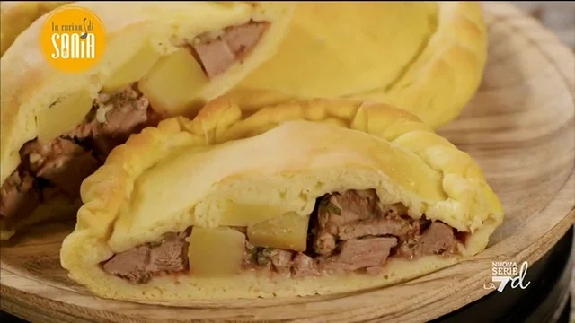 Impanata di agnello e patate