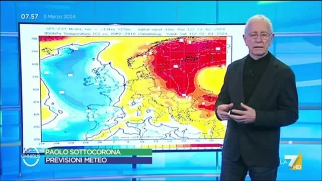 Meteo LA7 - 3/3/2024