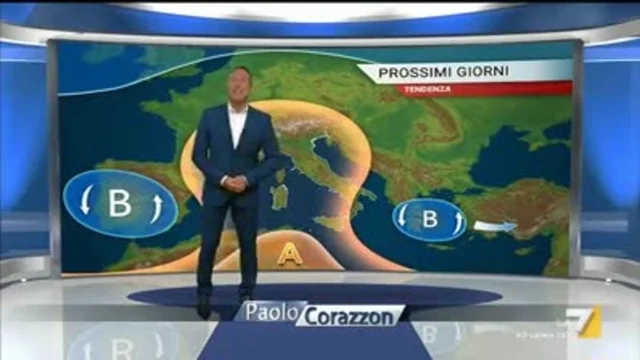 Il meteo della sera del 28 agosto