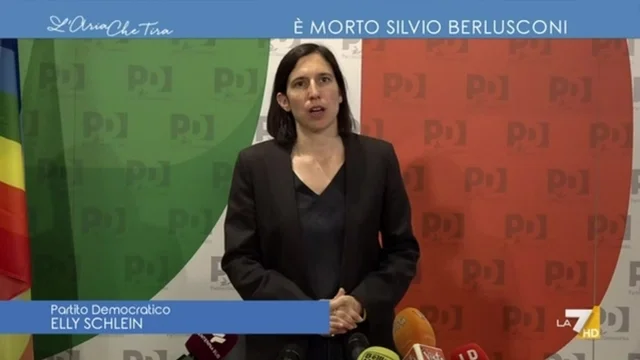 Morte Silvio Berlusconi: la dichiarazione di Elly Schlein