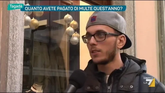 Quanto avete pagato di multe quest'anno?