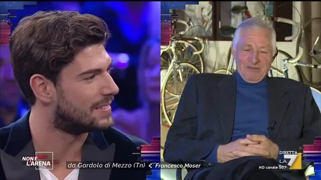 Francesco Moser: non guardo la TV. L'armadio di Ignazio e Cecilia l'ho visto solo adesso