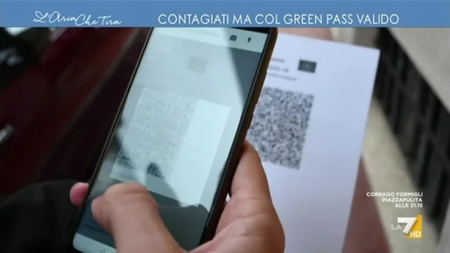 Contagiati ma col green pass valido