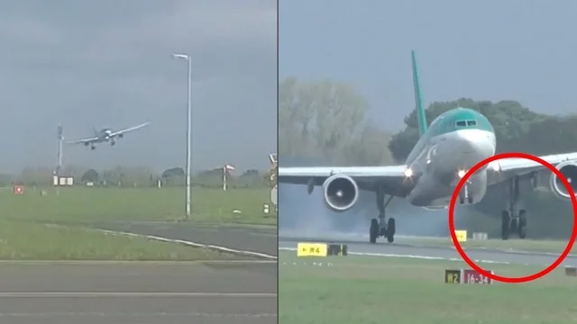 Uragano Kathleen, gli aerei non riescono ad atterrare: il video impressionante