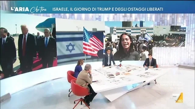 L'Aria Che Tira - Puntata del 13/10/2025