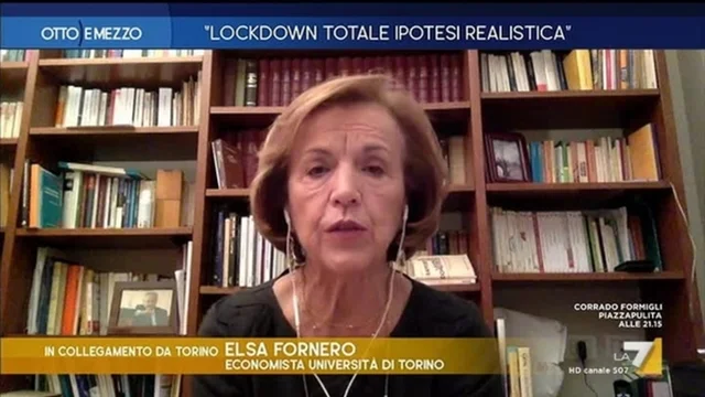 Lockdown totale ipotesi realistica - Otto e Mezzo - Puntata del 29/10/2020