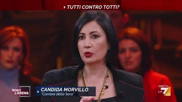 Candida Morvillo sulla relazione di Noemi Bocchi con l'ex Caucci