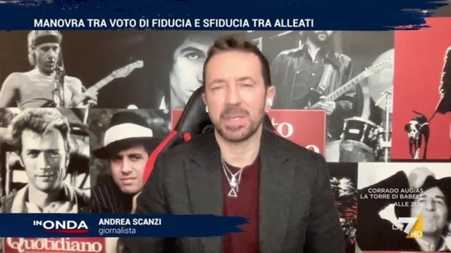Manovra, Andrea Scanzi: "Classe dirigente incompetente, pasticcioni"