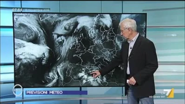 Il meteo del 15 novembre