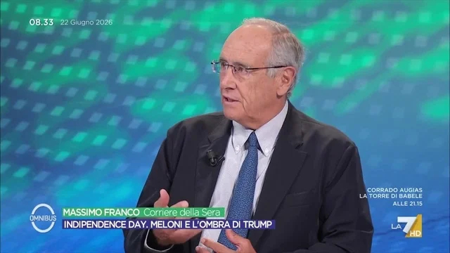 Franco: "Botta e risposta con Trump non fa bene all'Italia. Meloni vittima della propria narrazione"