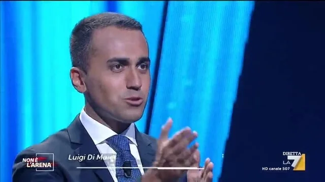 Luigi Di Maio  in risposta alla critica di Giorgetti (Lega) sul festeggiamento sul balcone