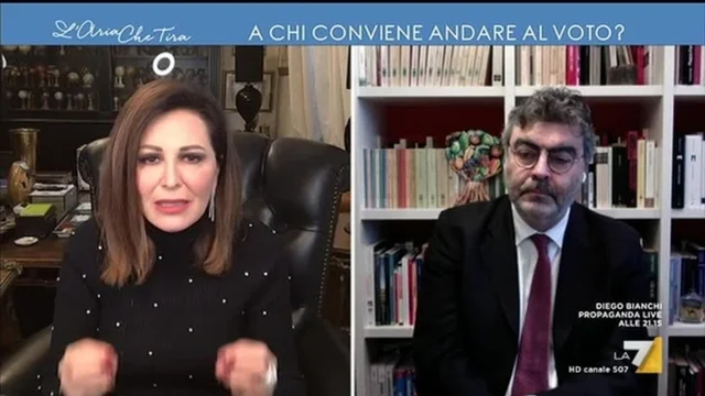 L'Aria che Tira - Puntata 22/01/2021