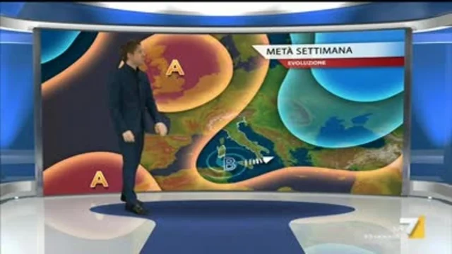 Il meteo della sera