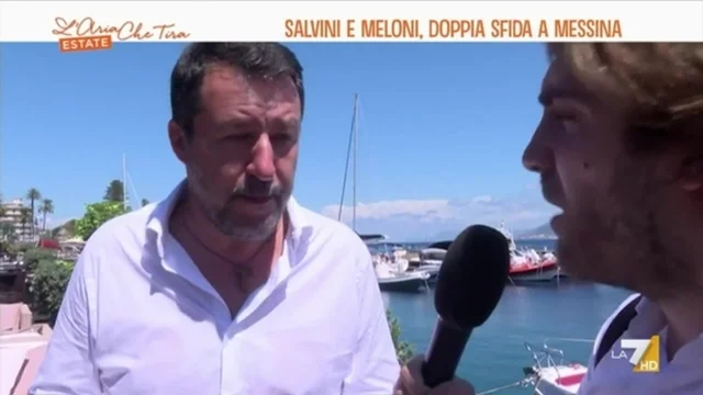 Salvini e Meloni, doppia sfida a Messina