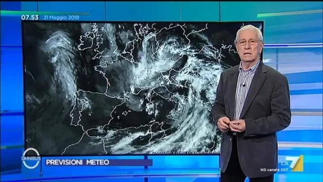 Le previsioni del tempo del 21 maggio