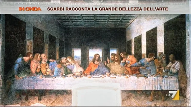 Vittorio Sgarbi spiega l'Ultima Cena e il segreto di San Giovanni