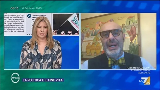 OMNIBUS - Puntata del 16/2/2025