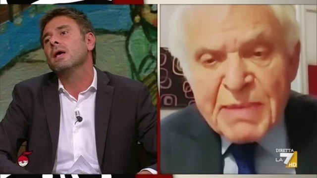 Scontro tra Luttwak e Di Battista: "Vai a combattere in Ucraina!", "Deliri"