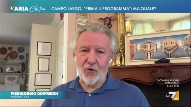 Piergiorgio Odifreddi: "Il riarmo è diventato in tutto l'Occidente uno dei modi di fare economia"