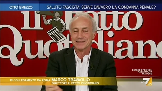 Saluto fascista, serve davvero la condanna penale? - Otto e Mezzo - Puntata del 18/1/2024