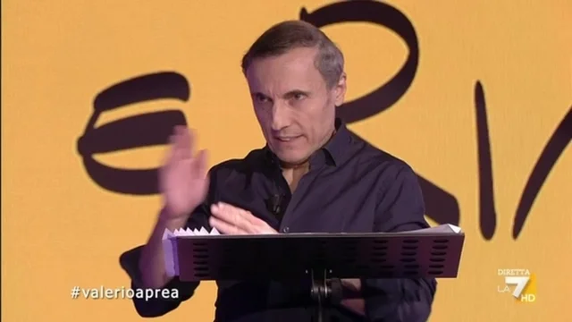 "Io e Rimba": il monologo di Valerio Aprea a Propaganda Live
