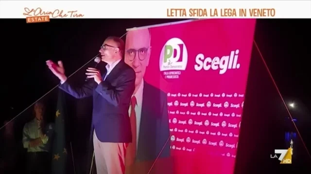 Letta sfida la Lega in Veneto