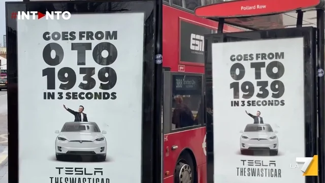 Londra, poteste contro Musk per il sostegno ad AfD