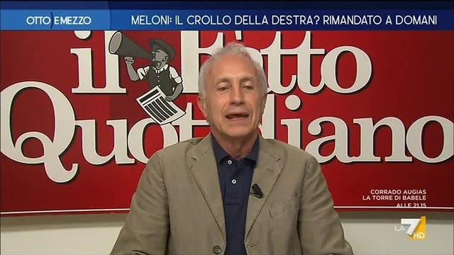 Travaglio analizza le elezioni amministrative: "Non è un test per Meloni"