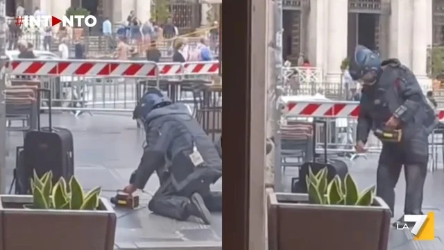 Allarme bomba a Santa Maria Maggiore, Roma: artificieri in azione