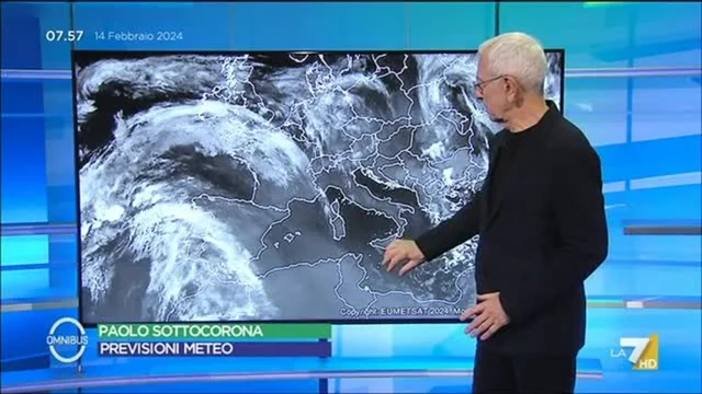 Meteo LA7 - 14/2/2024