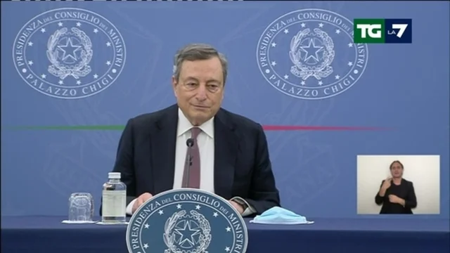 Mario Draghi illustra la Legge di Bilancio